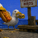 burger runner seagull